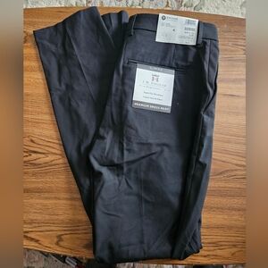 Haggar Slim Fit Black Dress Pants